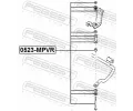 FEBEST Ty / vzpra stabiliztoru FBS 0523-MPVR, 0523-MPVR