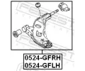 FEBEST Rameno zavěšení kol FBS 0524-GFLH, 0524-GFLH