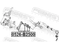 FEBEST Hlavní páka řízení FBS 0526-B2500, 0526-B2500