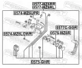 FEBEST Vodic ep brzdovho tmenu FBS 0574-MZ6LOWR, 0574-MZ6LOWR