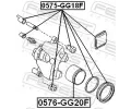 FEBEST Píst brzdového třmenu FBS 0576-GG20F, 0576-GG20F