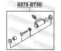 FEBEST Brzdový váleček FBS 0578-BT50, 0578-BT50