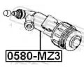 FEBEST Pomocn vlec spojky FBS 0580-MZ3, 0580-MZ3