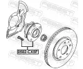 FEBEST Nboj kola FBS 0582-CX5F, 0582-CX5F