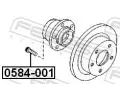 FEBEST roub kola FBS 0584-001, 0584-001