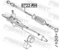 FEBEST Axiln kloub pnho thla zen FBS 0722-RH, 0722-RH