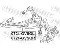 FEBEST Rameno zaven kol FBS 0724-GVSQL, 0724-GVSQL
