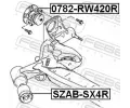 FEBEST Nboj kola FBS 0782-RW420R, 0782-RW420R