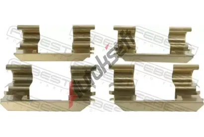 FEBEST Sada příslušenství obložení kotoučové brzdy FBS 0803-S13F, 0803-S13F FEBEST Sada příslušenství obložení kotoučové brzdy FBS 0803-S13F, 0803-S13F