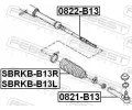 FEBEST ep zen FBS 0821-B13, 0821-B13