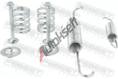 FEBEST Sada psluenstv parkovacch brzdovch elist FBS 1004-K2UCR-KIT, 1004-K2UCR-KIT