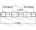 FEBEST Hnací hřídel FBS 1012-C100RH, 1012-C100RH