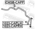 FEBEST Tyč / vzpěra stabilizátoru FBS 1023-CAPLH, 1023-CAPLH