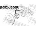 FEBEST Nboj kola FBS 1082-J300R, 1082-J300R