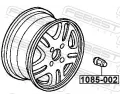 FEBEST Matice kola FBS 1085-002, 1085-002