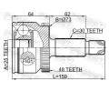 FEBEST Kloub hnacho hdele, sada FBS 1210-IX35D7A48, 1210-IX35D7A48