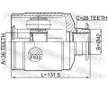 FEBEST Kloub hnacho hdele, sada FBS 1211-SANFE22RH, 1211-SANFE22RH