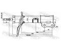 FEBEST Tlumi provn FBS 12110-001FL, 12110-001FL