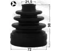 FEBEST Maneta hnacho hdele FBS 1215-SOLT, 1215-SOLT