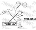 FEBEST ep ramene FBS 1220-SAN, 1220-SAN