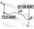 FEBEST Ty / vzpra stabiliztoru FBS 1223-ENF, 1223-ENF