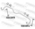 FEBEST Ty / vzpra stabiliztoru FBS 1223-I20FR, 1223-I20FR