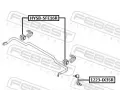 FEBEST Ty / vzpra stabiliztoru FBS 1223-IX35R, 1223-IX35R