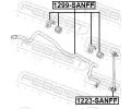 FEBEST Ty / vzpra stabiliztoru FBS 1223-SANFF, 1223-SANFF