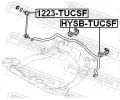 FEBEST Ty / vzpra stabiliztoru FBS 1223-TUCSF, 1223-TUCSF
