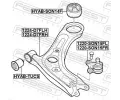 FEBEST Rameno zaven kol FBS 1224-D7FRH, 1224-D7FRH
