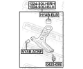 FEBEST Rameno zaven kol FBS 1224-SOLH5RH, 1224-SOLH5RH