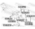 FEBEST Rameno zaven kol FBS 1225-EFR1, 1225-EFR1