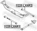 FEBEST Rameno zaven kol FBS 1225-LANR1, 1225-LANR1