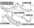 FEBEST Rameno zaven kol FBS 1225-PALLOWR, 1225-PALLOWR