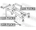 FEBEST Rameno zaven kol FBS 1225-TUCR1, 1225-TUCR1