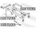 FEBEST Rameno zaven kol FBS 1225-TUCR2, 1225-TUCR2