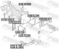 FEBEST Rameno zaven kol FBS 1225-TUCRF, 1225-TUCRF