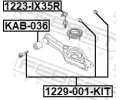 FEBEST Sada roub na korekci odklonu kola FBS 1229-001-KIT, 1229-001-KIT