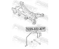 FEBEST Sada roub na korekci odklonu kola FBS 1229-022-KIT, 1229-022-KIT