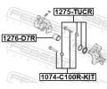 FEBEST Sada na opravu brzdov�ho t�menu FBS 1275-TUCR, 1275-TUCR