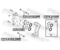 FEBEST Pst brzdovho tmenu FBS 1276-H100F, 1276-H100F
