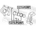 FEBEST Pst brzdovho tmenu FBS 1276-PORF, 1276-PORF