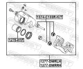 FEBEST Brzdový třmen FBS 1277-DMRRH, 1277-DMRRH