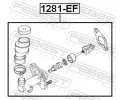 FEBEST Hlavn spojkov vlec FBS 1281-EF, 1281-EF