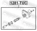 FEBEST Hlavn spojkov vlec FBS 1281-TUC, 1281-TUC
