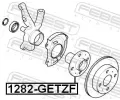 FEBEST Nboj kola FBS 1282-GETZF, 1282-GETZF
