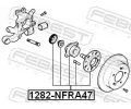 FEBEST Nboj kola FBS 1282-NFRA47, 1282-NFRA47