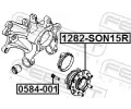 FEBEST Nboj kola FBS 1282-SON15R, 1282-SON15R