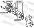 FEBEST Pst brzdovho tmenu FBS 1476-ACTF, 1476-ACTF