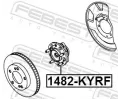 FEBEST Nboj kola FBS 1482-KYRF, 1482-KYRF